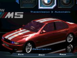 Машина BMW M5 Racing